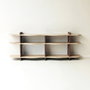 Hanah Home Flusso - Travertino, Walnut